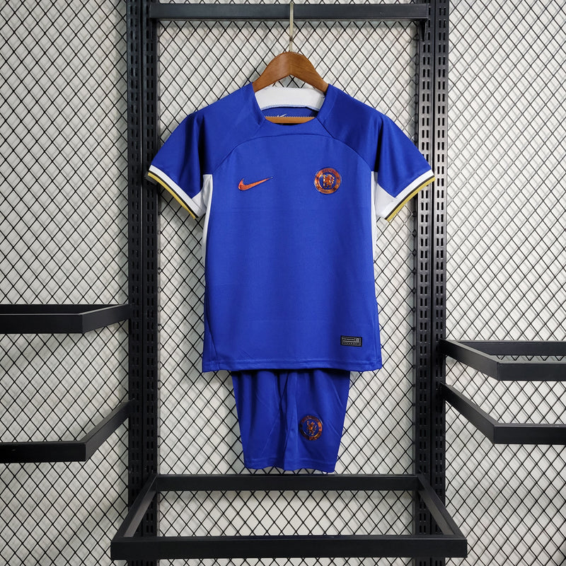 Kit Infantil Chelsea Home 23/24 - JM sports 