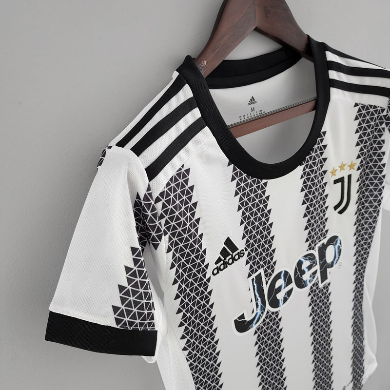 Camisa Juventus Titular 22/23 - Versão Feminina - JM sports 