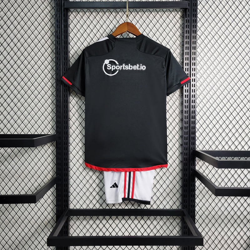 Kit Infantil São Paulo Away III 23/24 - JM sports 