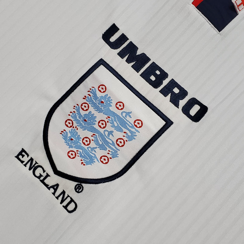 Camisa Inglaterra Titular 98/99 - Versão Retro - JM sports 