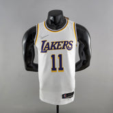 Camisa NBA Lakers #11 Irving 75° Aniversário Branca - 23/24 - JM sports 