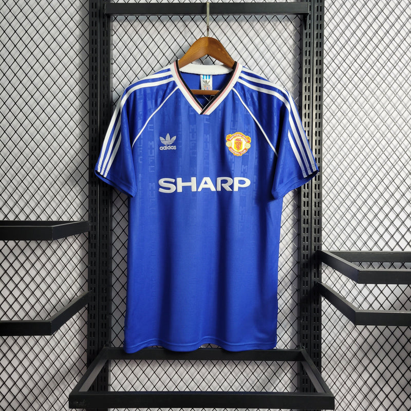 Camisa Manchester United Reserva 1988 - Versão Retro - JM sports 