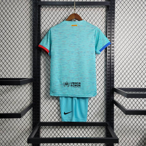 Kit Infantil Barcelona Away III 23/24 - JM sports 