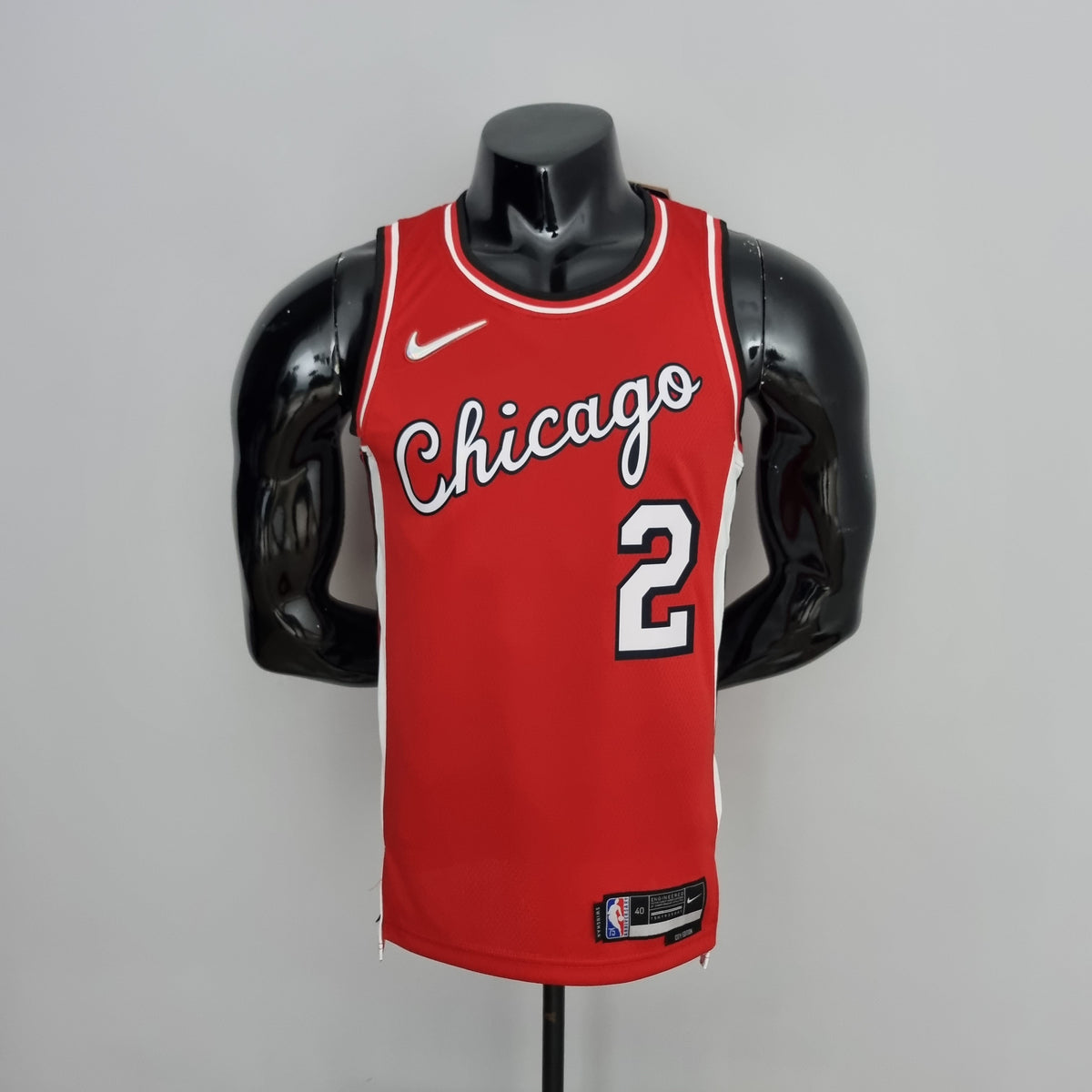 Camisa NBA Chicago Bulls #2 Bali - 75° Aniversário Red - JM sports 