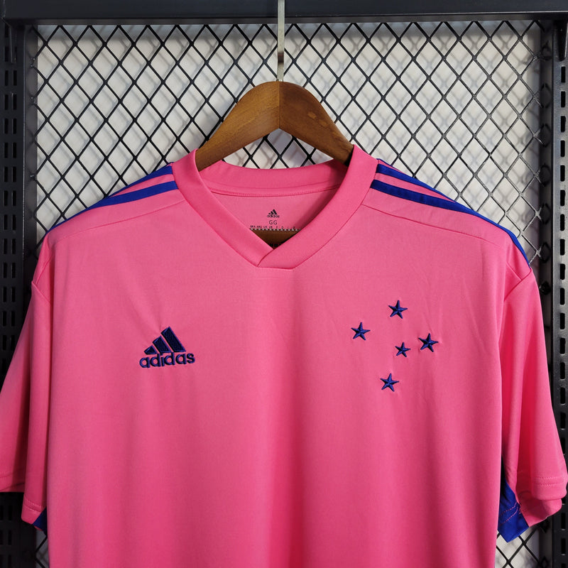 Camisa Cruzeiro Edição Especial Rosa 22/23 - Versão Torcedor - JM sports 