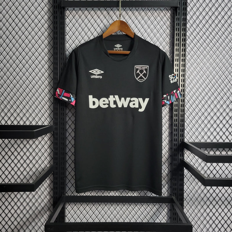 Camisa West Ham Reserva 22/23 - Versão Torcedor - JM sports 