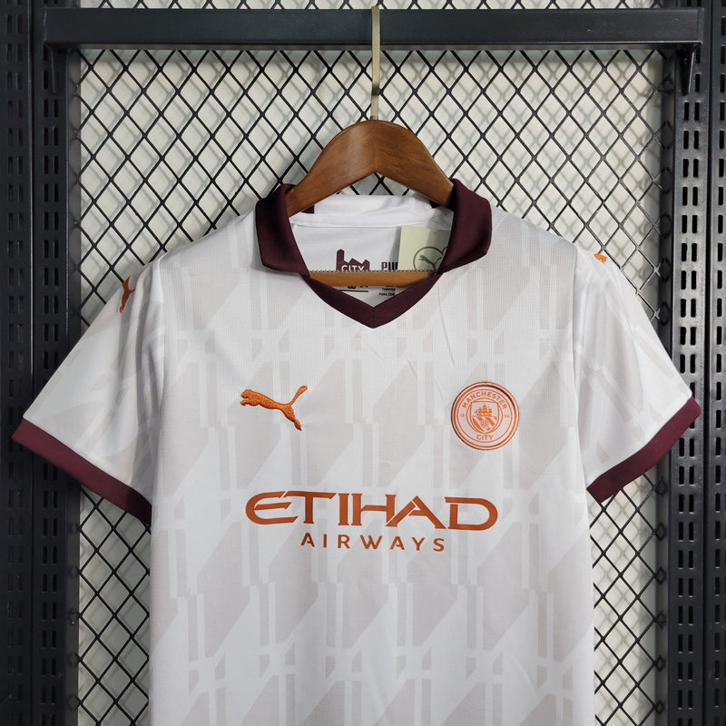 Kit Infantil Manchester City Away 23/24 - JM sports 