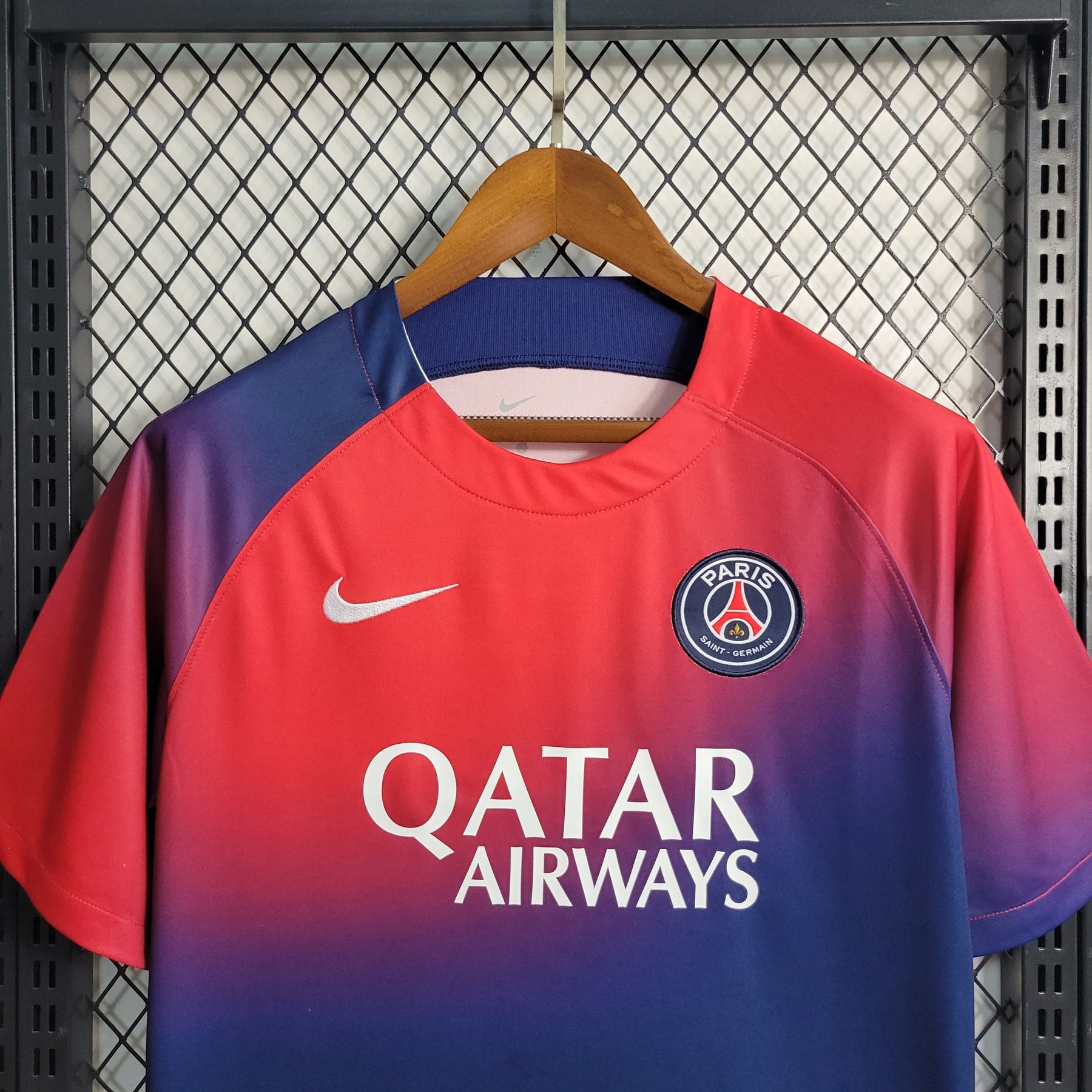 Camisa PSG Treino Vermelha e Azul 23/24 - JM sports 