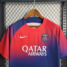 Camisa PSG Treino Vermelha e Azul 23/24 - JM sports 