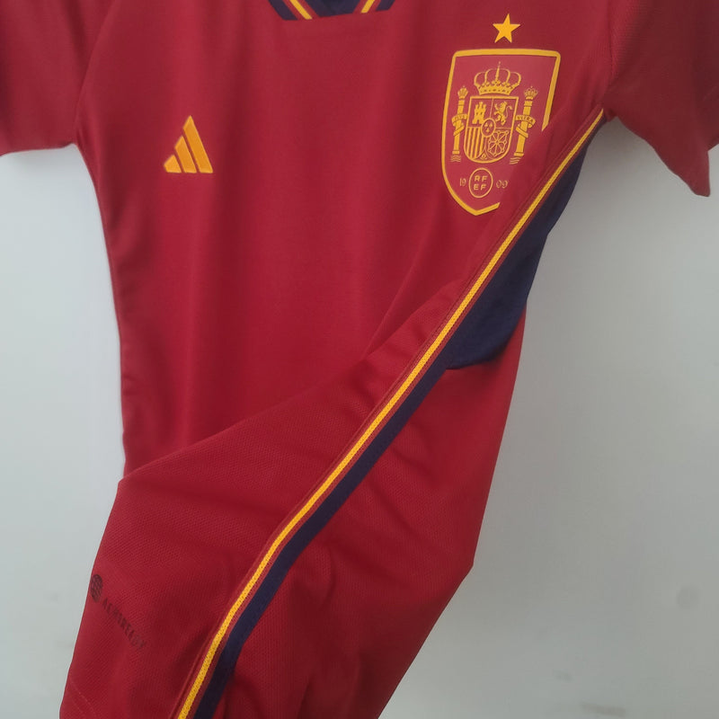Camisa Espanha Titular 22/23 - Versão Feminina - JM sports 