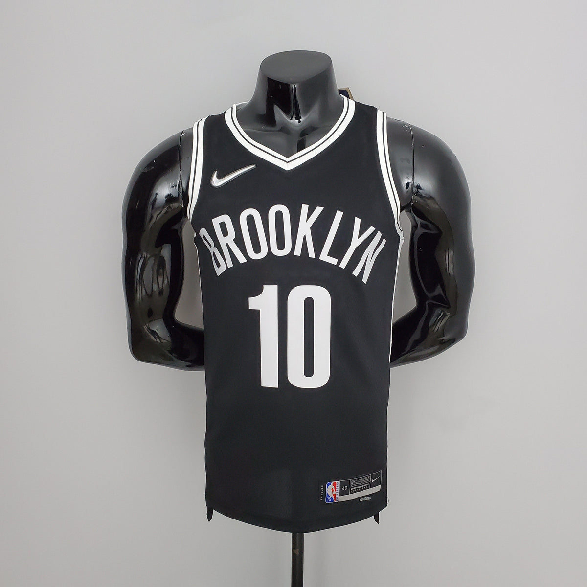 Camisa NBA Brooklyn Nets #10 Simmons - 75º Aniversário Black - JM sports 