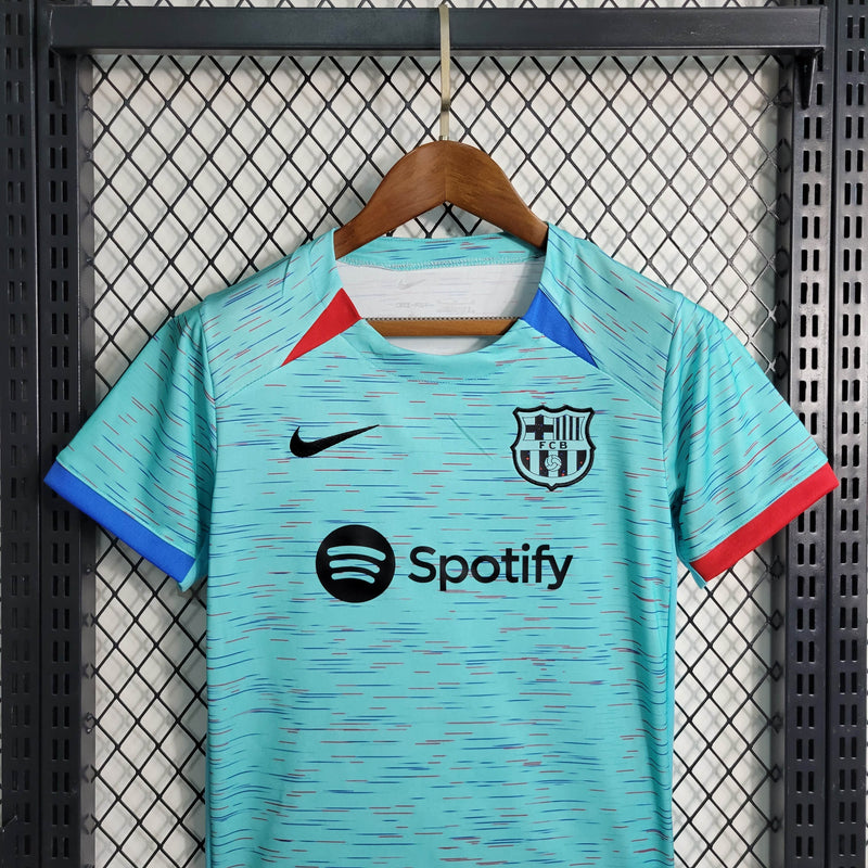 Kit Infantil Barcelona Away III 23/24 - JM sports 