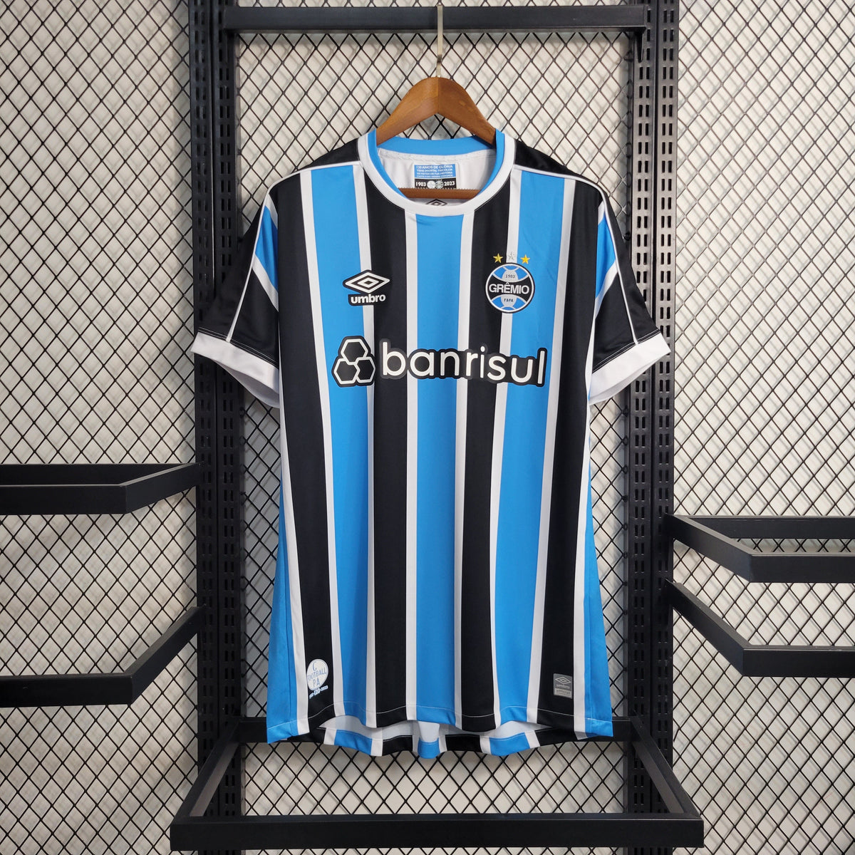 Camisa Grêmio Home 23/24 - Umbro Torcedor Masculina - Lançamento - JM sports 