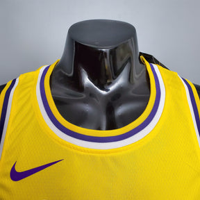 Camisa NBA Lakers #23 James Finals Yellow - 23/24