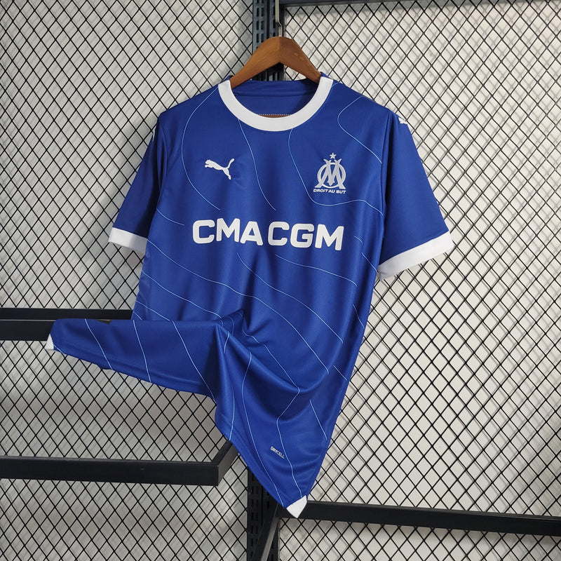 Camisa Olympique de Marseille Away 23/24 - Puma Torcedor Masculina - JM sports 