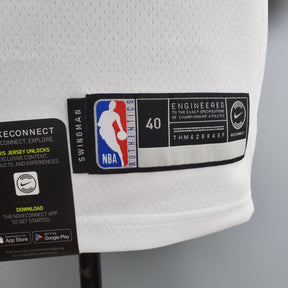 Camisa NBA Golden State Warriors #35 Durant - Retro White