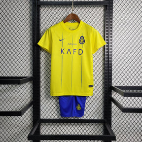 Kit Infantil Al Nassr Home 23/24 - JM sports 