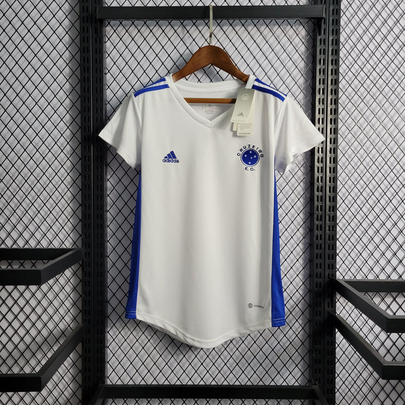 Camisa Cruzeiro Reserva 22/23 - Versão Feminina - JM sports 
