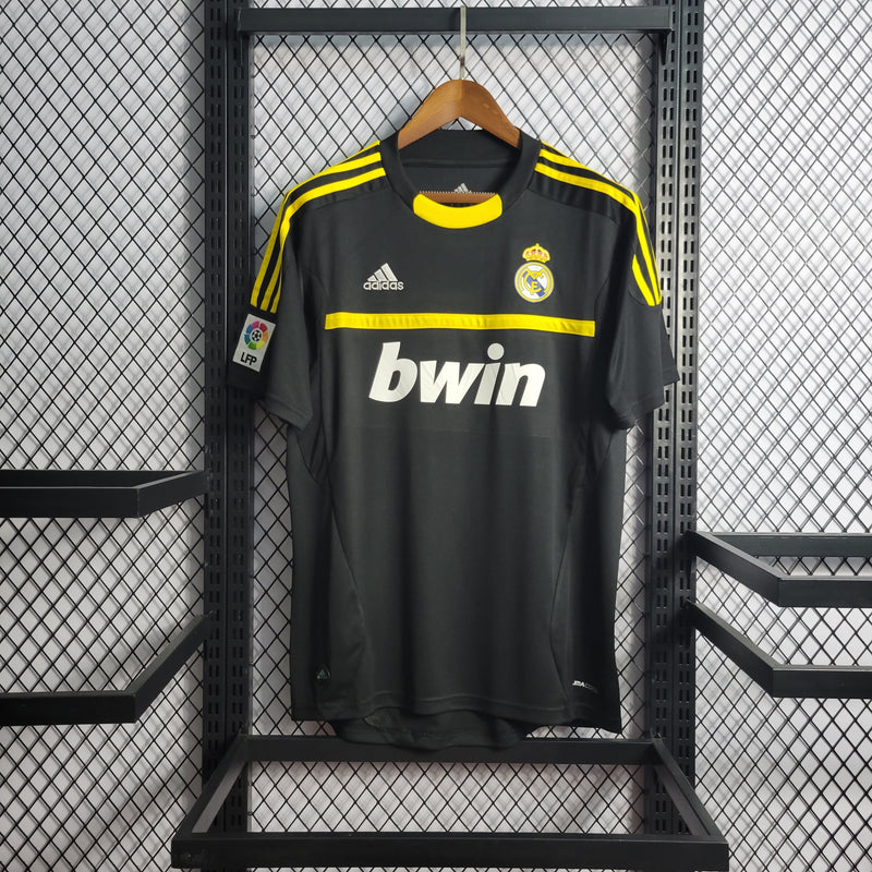 Camisa Real Madrid Goleiro Preta 11/12 - Versão Retro - JM sports 