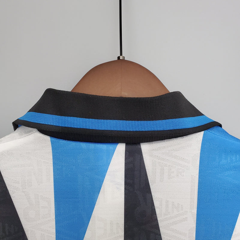 Camisa Inter de Milão Reserva 92/93 - Versão Retro - JM sports 