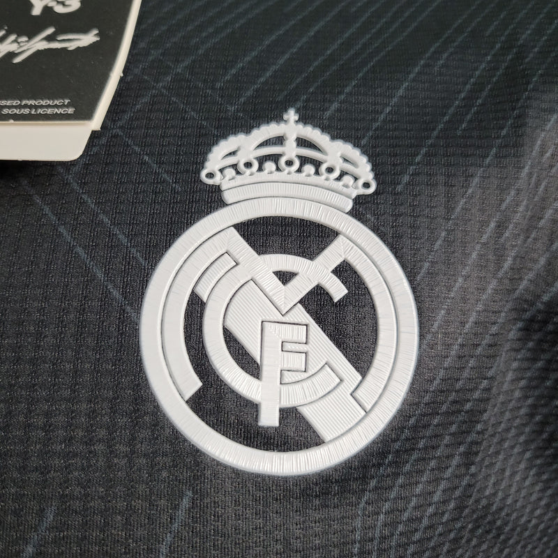 Camisa Real Madrid Edição Especial Y3 Preta 22/23 - Versão Jogador - JM sports 
