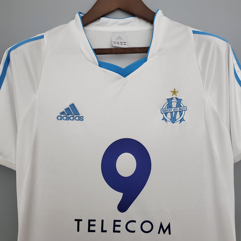 Camisa Olympique de Marseille Titular 02/03 - Versão Retro - JM sports 