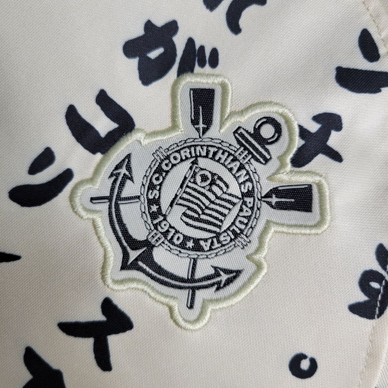Kit Infantil Corinthians Terceira Camisa 22/23 - JM sports 