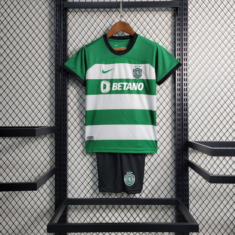 Kit Infantil Sporting Home 23/24 - JM sports 