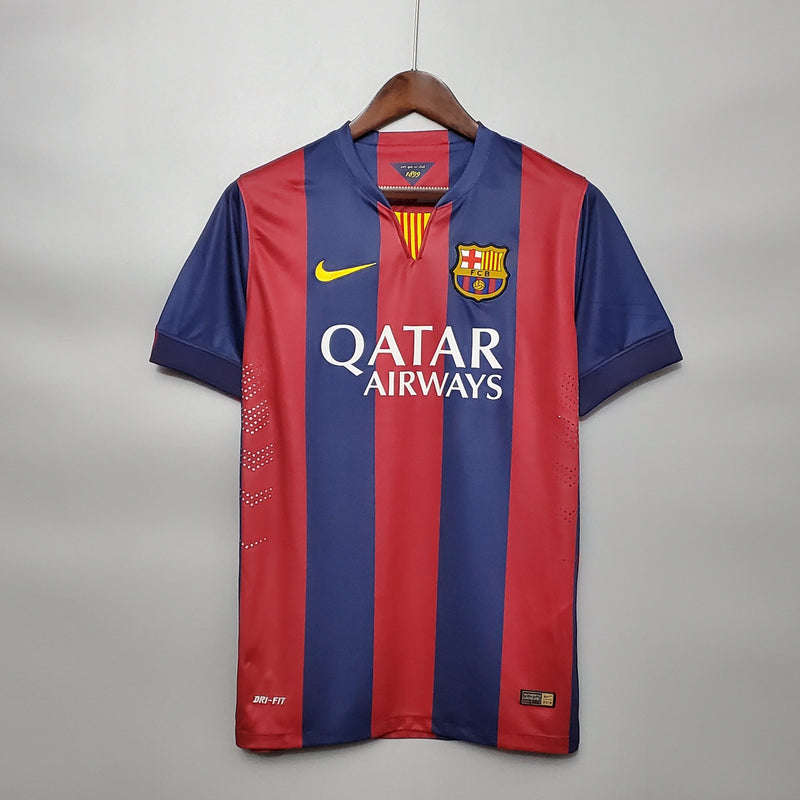 Camisa Barcelona Titular 14/15 - Versão Retro - JM sports 