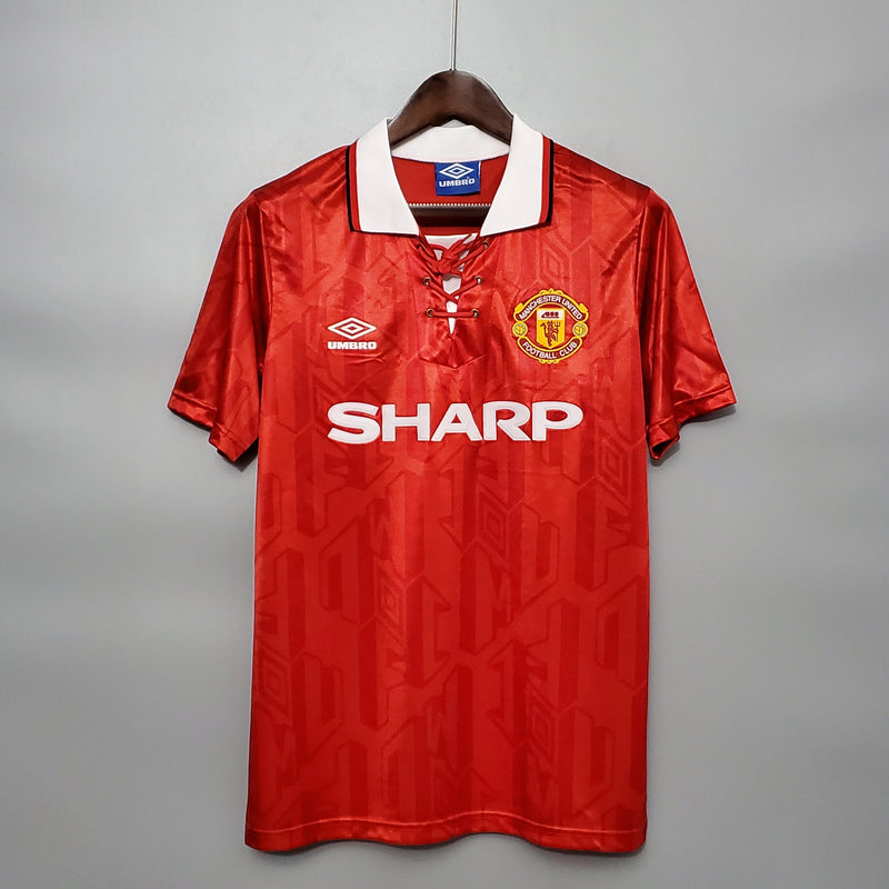 Camisa Manchester United Titular 92/94 - Versão Retro - JM sports 
