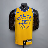 Camisa NBA Golden State Warriors #35 Durant - Retro Yellow - JM sports 