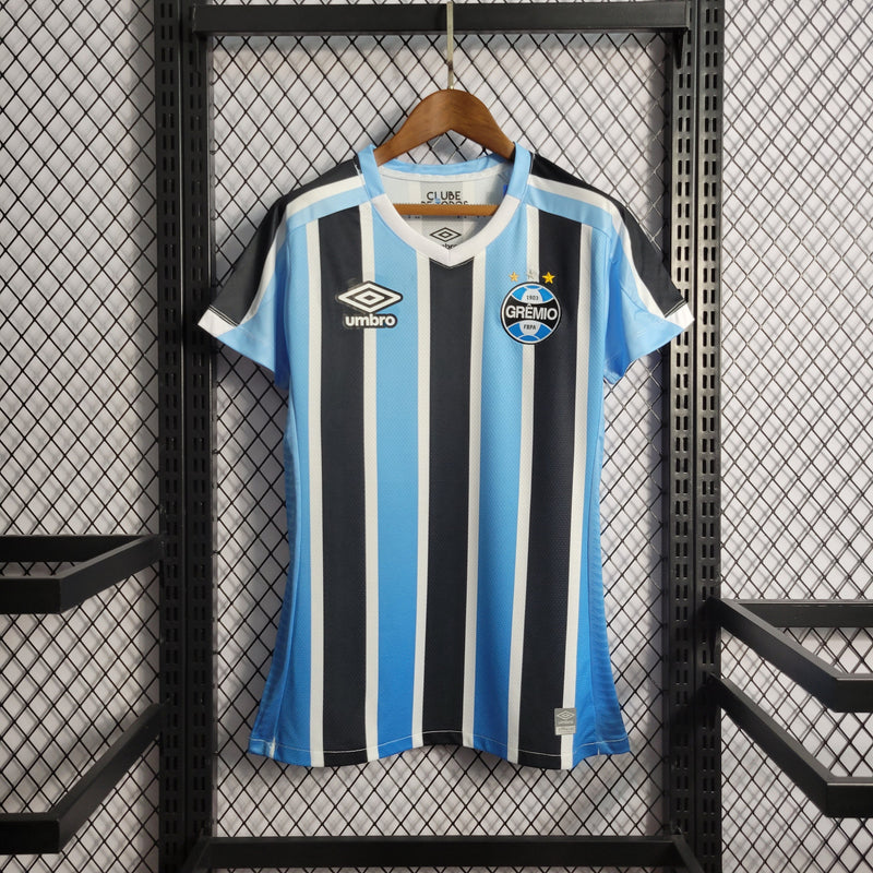Camisa Grêmio Titular 22/23 - Versão Feminina - JM sports 