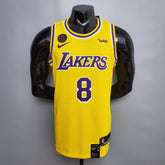 Camisa NBA Lakers #8 Bryant Commemorative Yellow - 23/24 - JM sports 