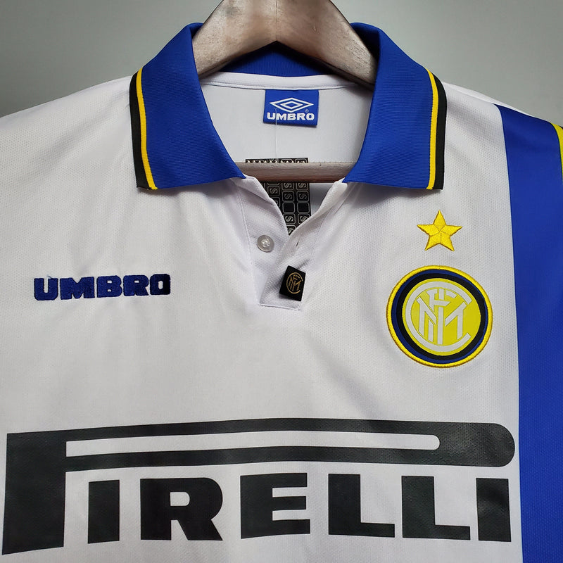 Camisa Inter de Milão Reserva 97/98 - Versão Retro - JM sports 