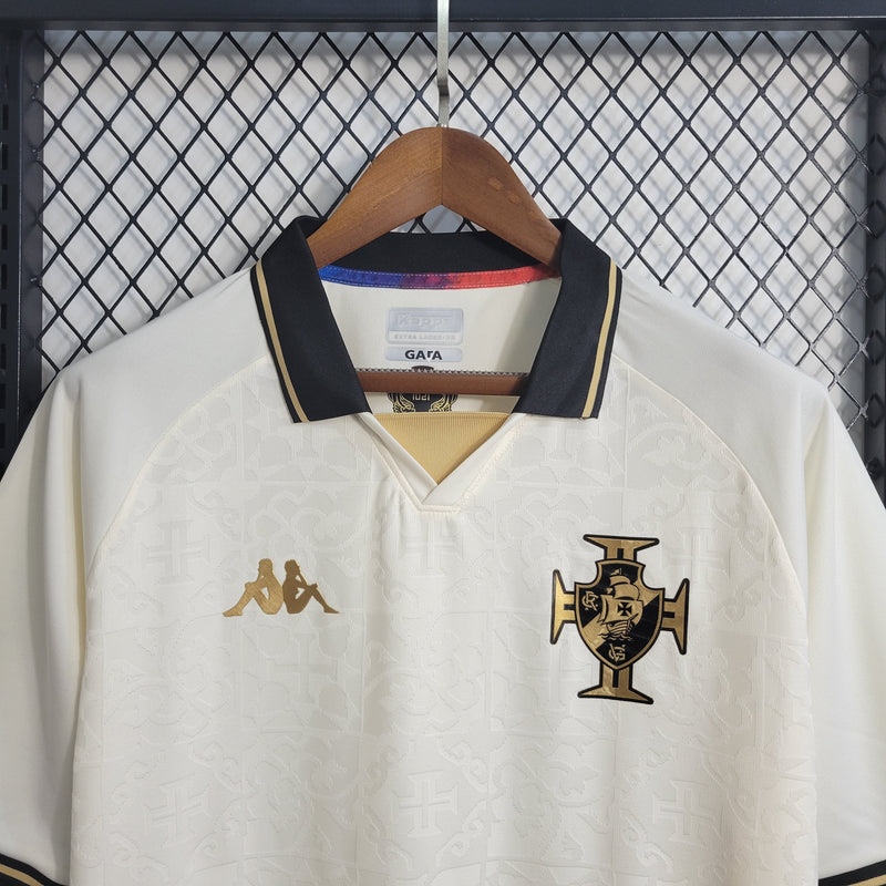 Camisa Vasco Especial 22/23 - Kappa Torcedor Masculina - Branca - JM sports 