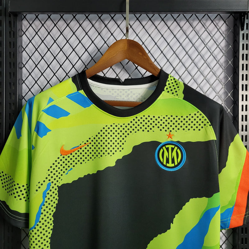 Camisa Inter de Milão Treino Verde 22/23 - Versão Torcedor - JM sports 