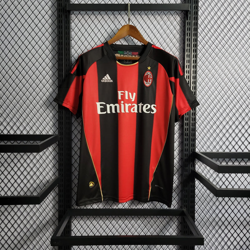Camisa Milan Titular 10/11 - Versão Retro - JM sports 