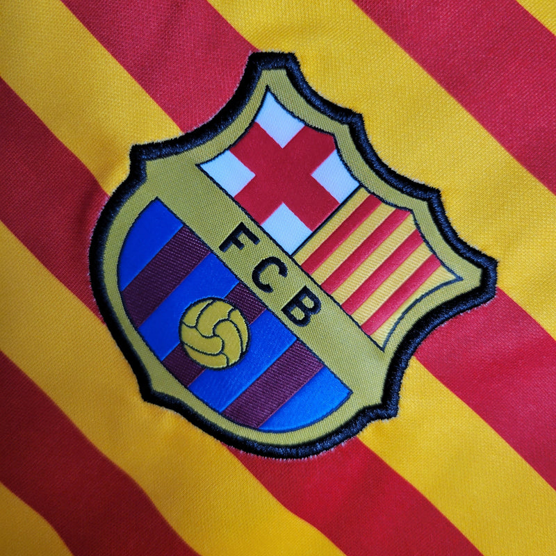 Camisa Barcelona 4 Manga comprida 23/24 - Versão Torcedor - JM sports 
