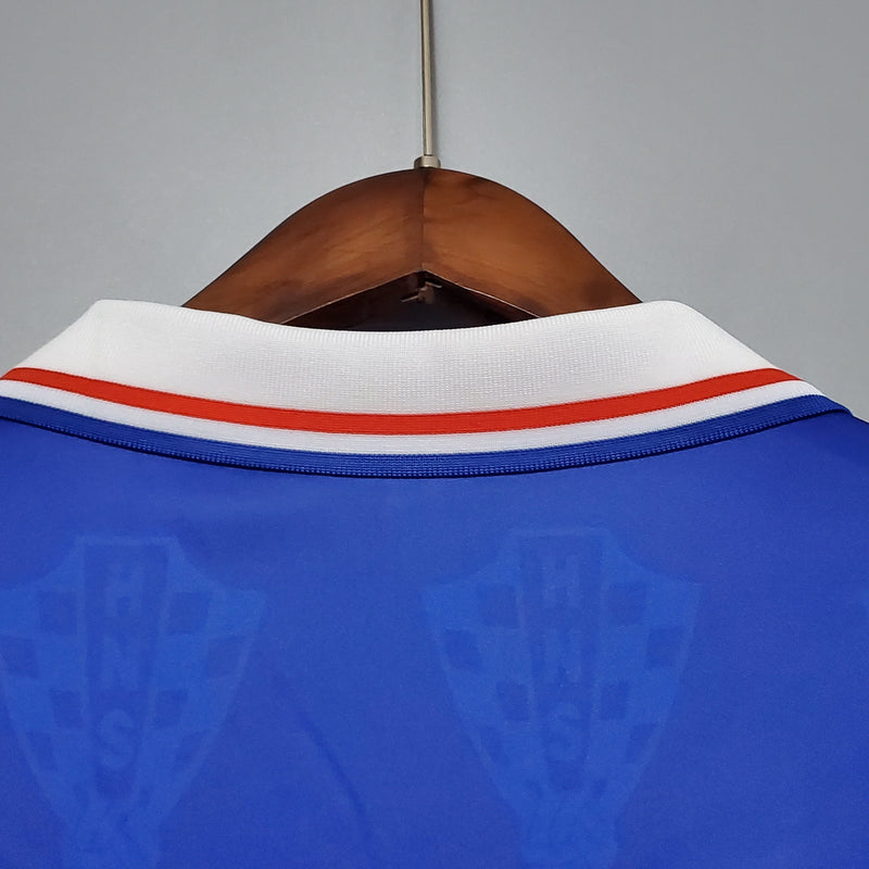 Camisa Croácia Reserva 1998 - Versão Retro - JM sports 