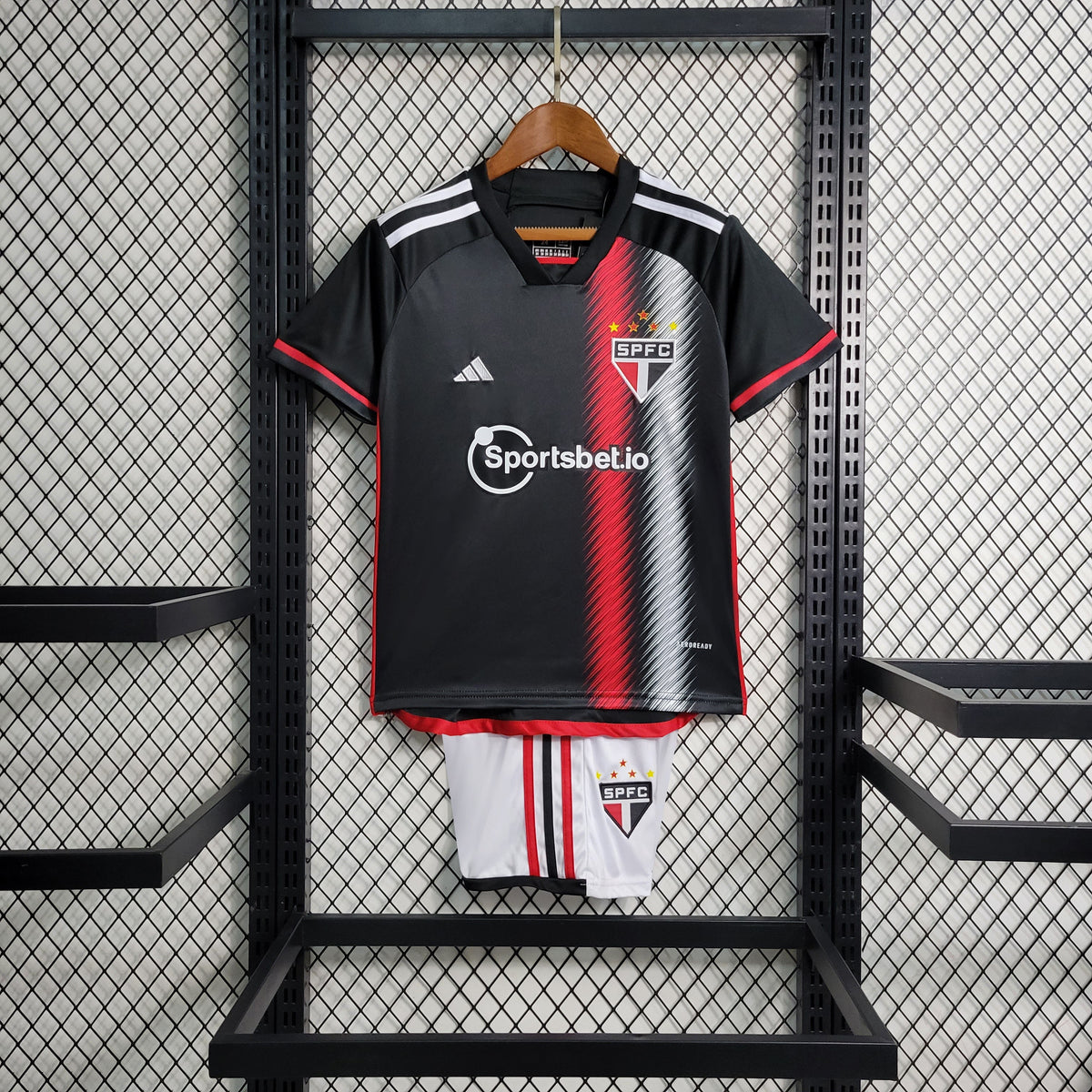 Kit Infantil São Paulo Away III 23/24 - JM sports 