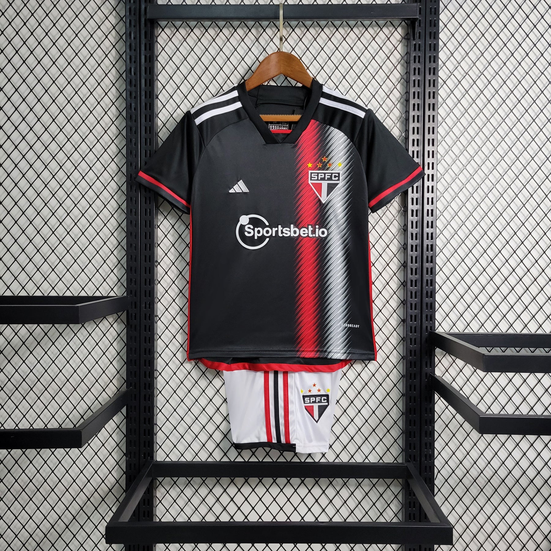 Kit Infantil São Paulo Away III 23/24 - JM sports 