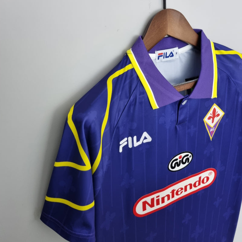 Camisa Fiorentina Titular 97/98 - Versão Retro - JM sports 