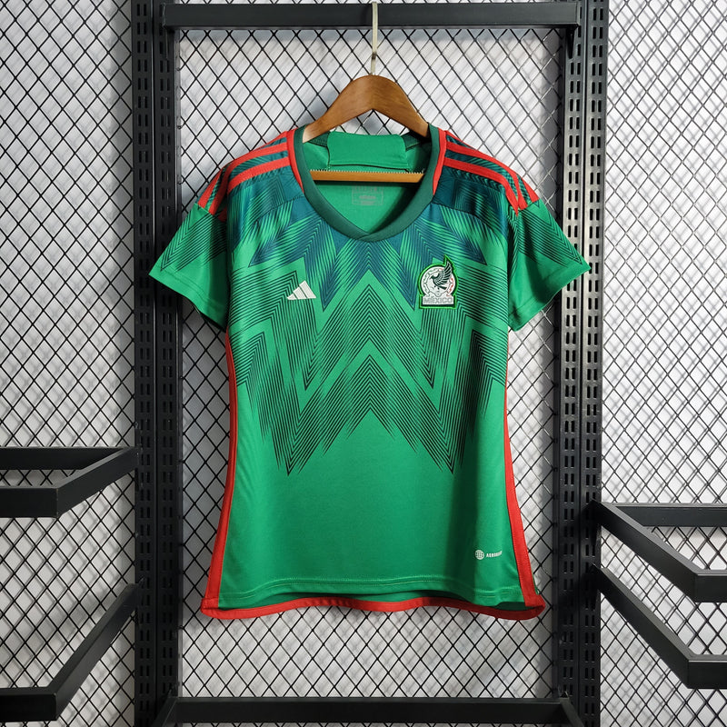 Camisa México Titular 22/23 - Versão Feminina - JM sports 