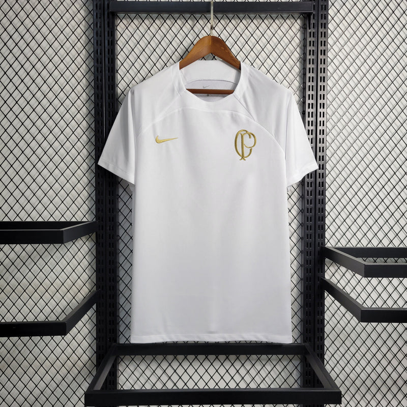 Camisa Corinthians Treino 23/24 - Nike Torcedor Masculina - Branco - JM sports 