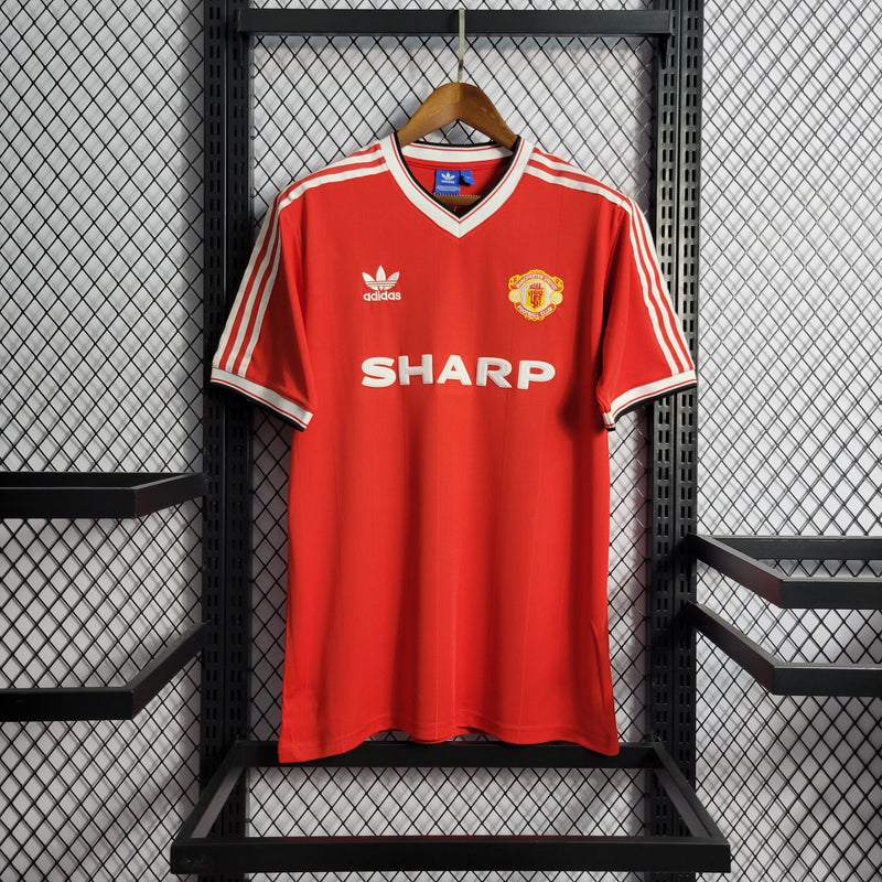 Camisa Manchester United Titular 1984 - Versão Retro - JM sports 