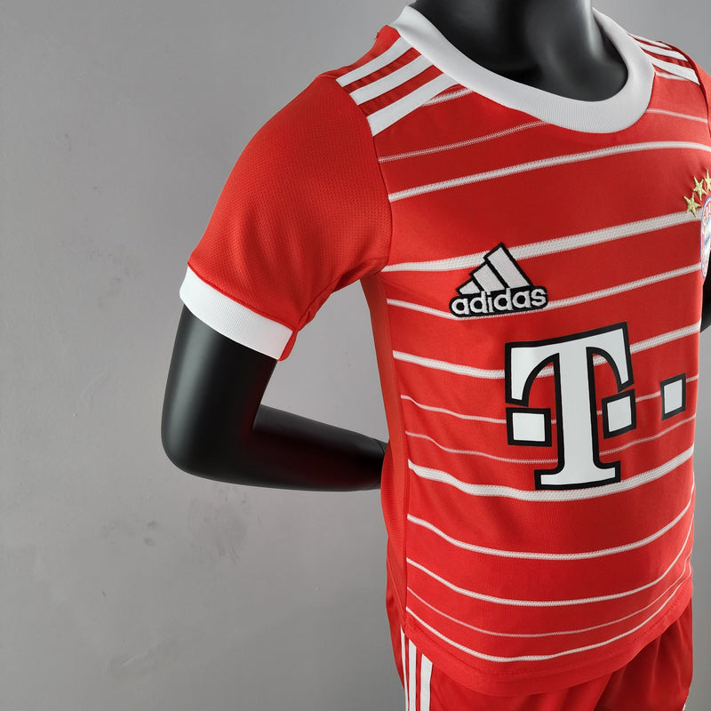 Kit Infantil Bayern Titular 22/23 - JM sports 