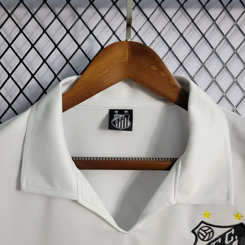 Camisa Santos Titular 1970 - Versão Retro - JM sports 