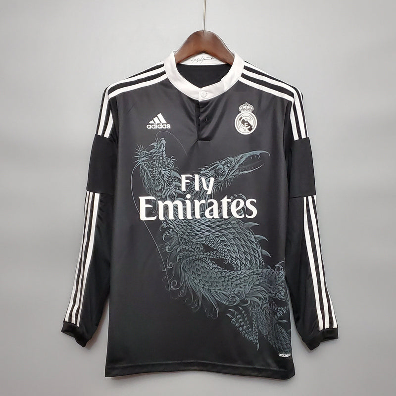 Camisa Real Madrid III 14/15 - Versão Retro Manga Comprida - JM sports 
