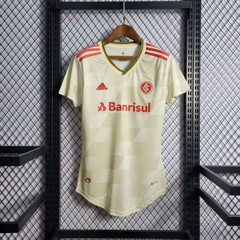 Camisa Internacional Reserva 21/22 - Versão Feminina - JM sports 