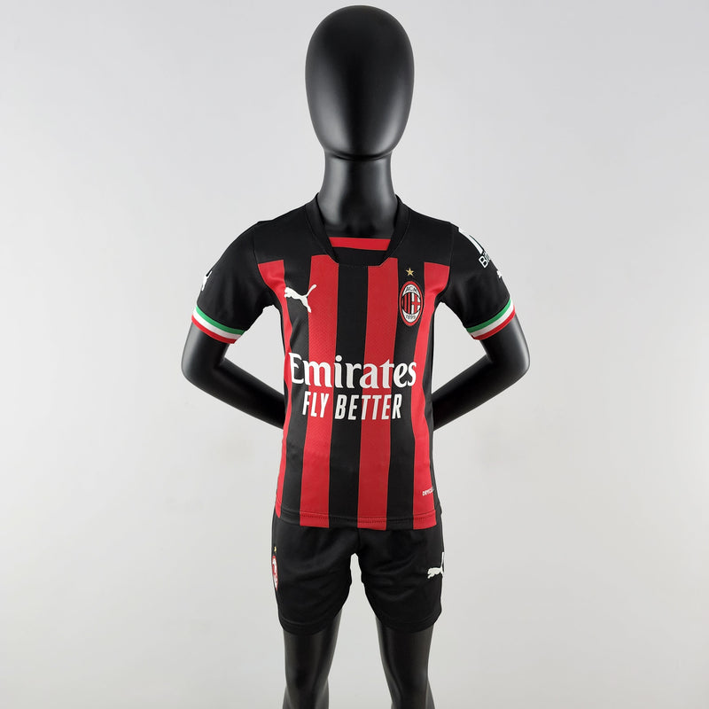 Kit Infantil Milan Titular 22/23 - JM sports 